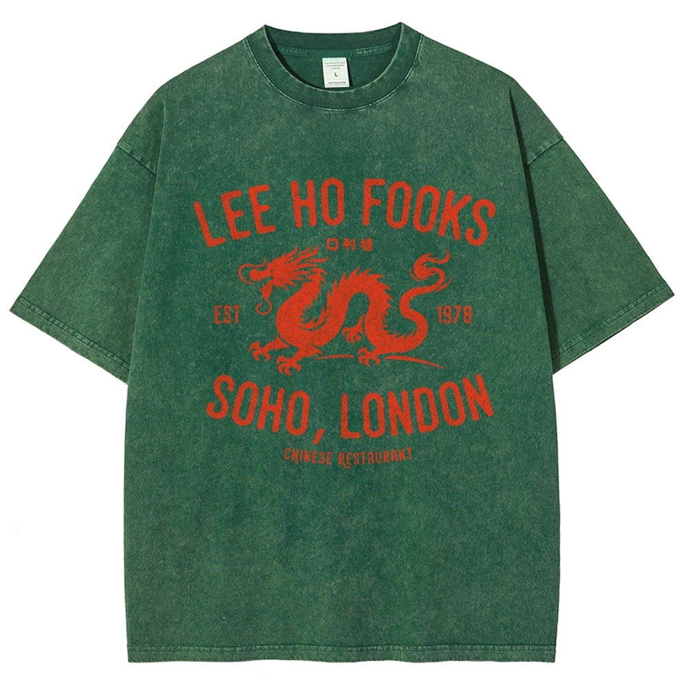 Lee Ho Fooks Vintage Resto Vintage Distressed T-shirt