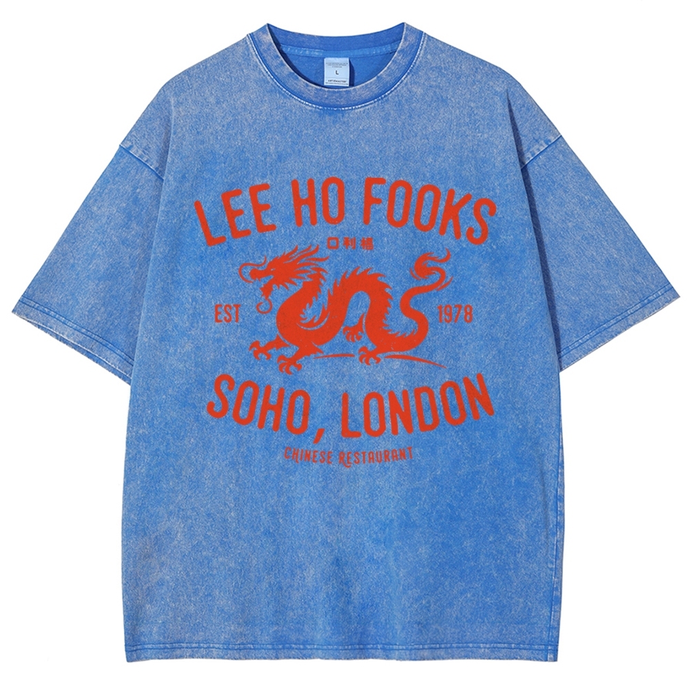 Lee Ho Fooks Vintage Resto Vintage Distressed T-shirt