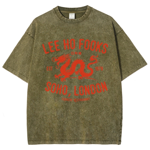 Lee Ho Fooks Vintage Resto Vintage Distressed T-shirt