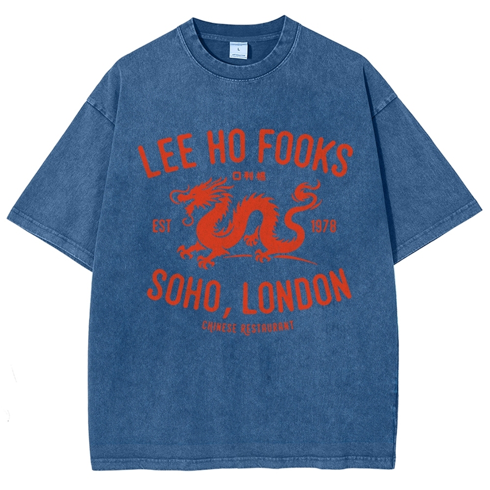 Lee Ho Fooks Vintage Resto Vintage Distressed T-shirt