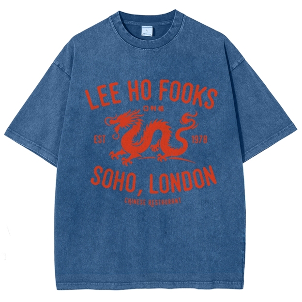 Lee Ho Fooks Vintage Resto Vintage Distressed T-shirt