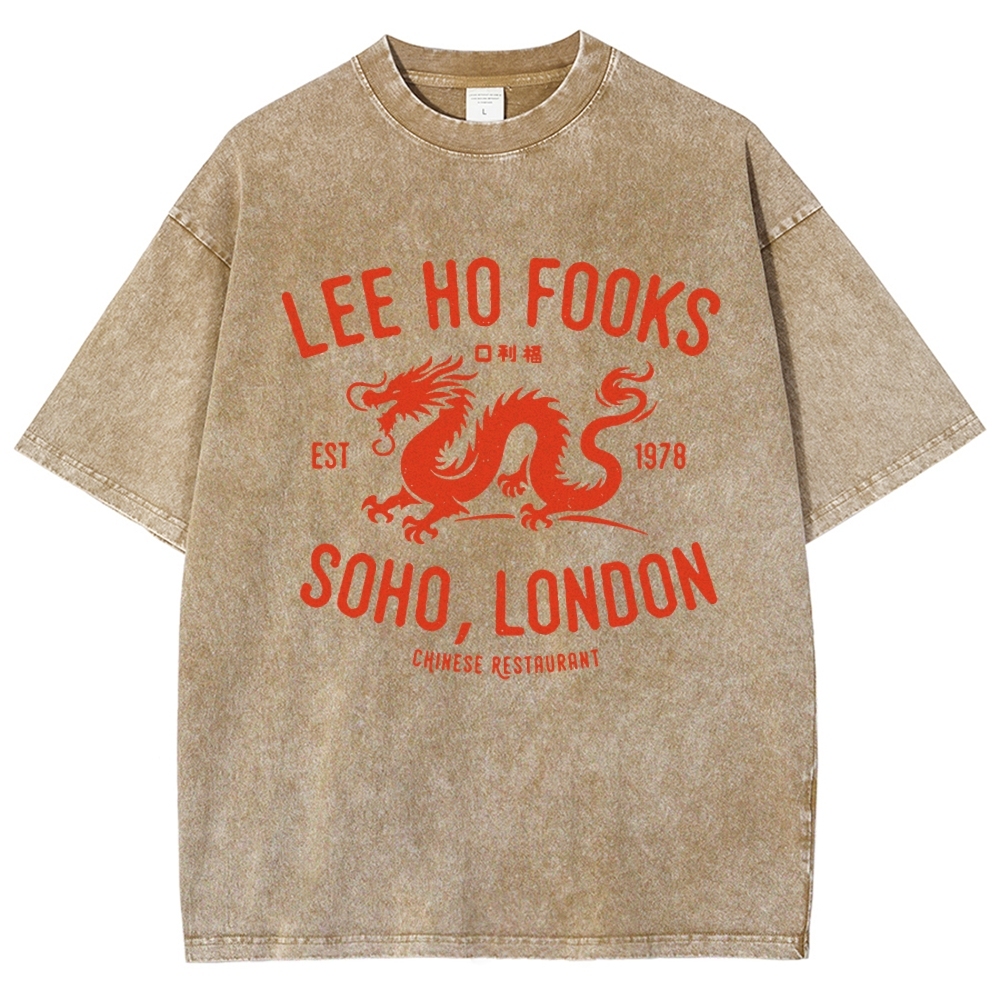 Lee Ho Fooks Vintage Resto Vintage Distressed T-shirt