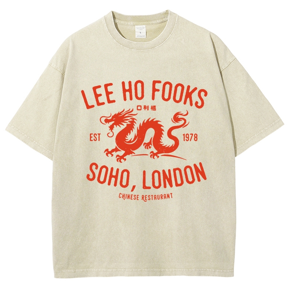 Lee Ho Fooks Vintage Resto Vintage Distressed T-shirt