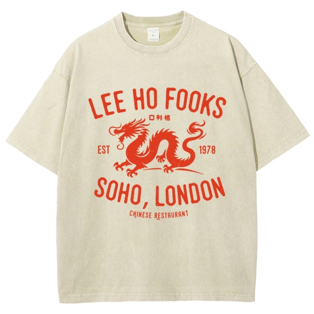 Lee Ho Fooks Vintage Resto Vintage Distressed T-shirt