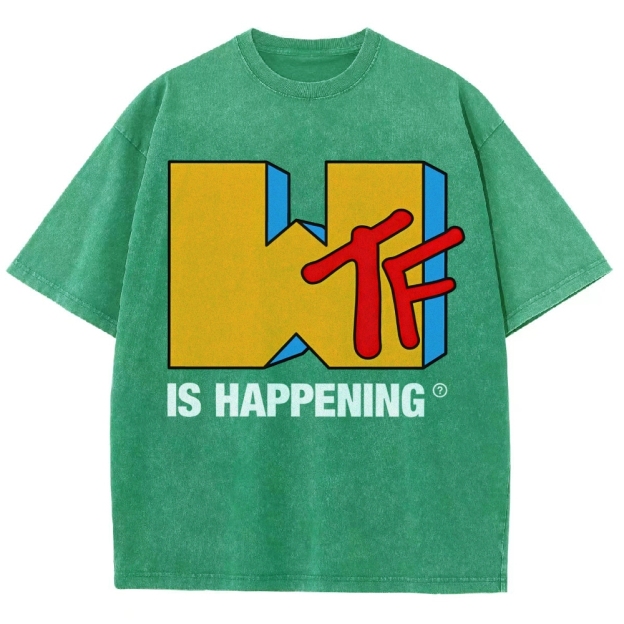 Is Happening Vintage Distressed T-shirt