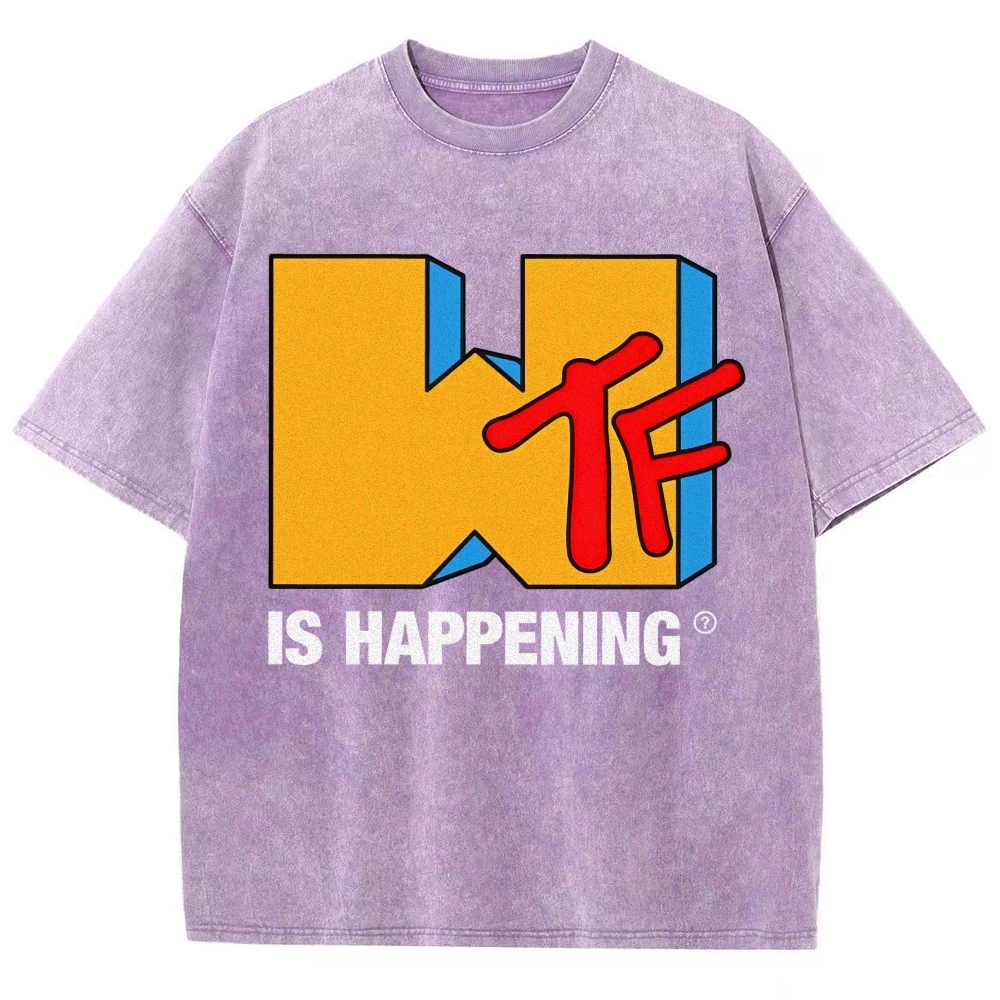 Is Happening Vintage Distressed T-shirt