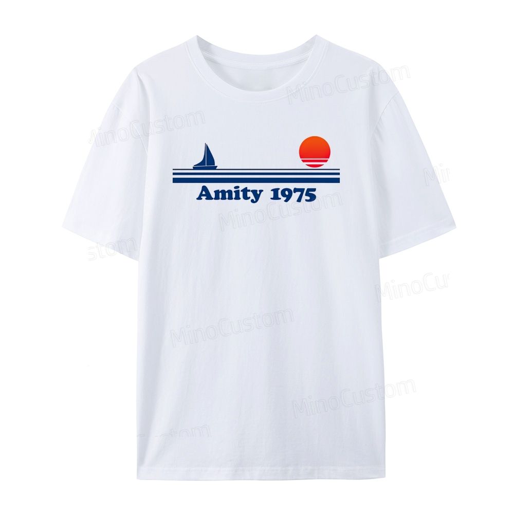 Amity 1975 T-Shirt - cotton t-shirts for men and women