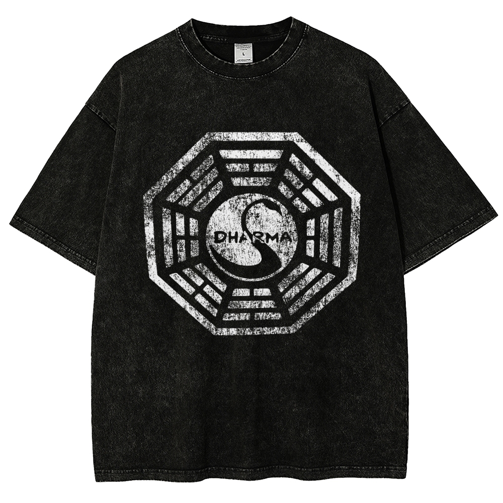 DHARMA Initiative Vintage Distressed T-shirt