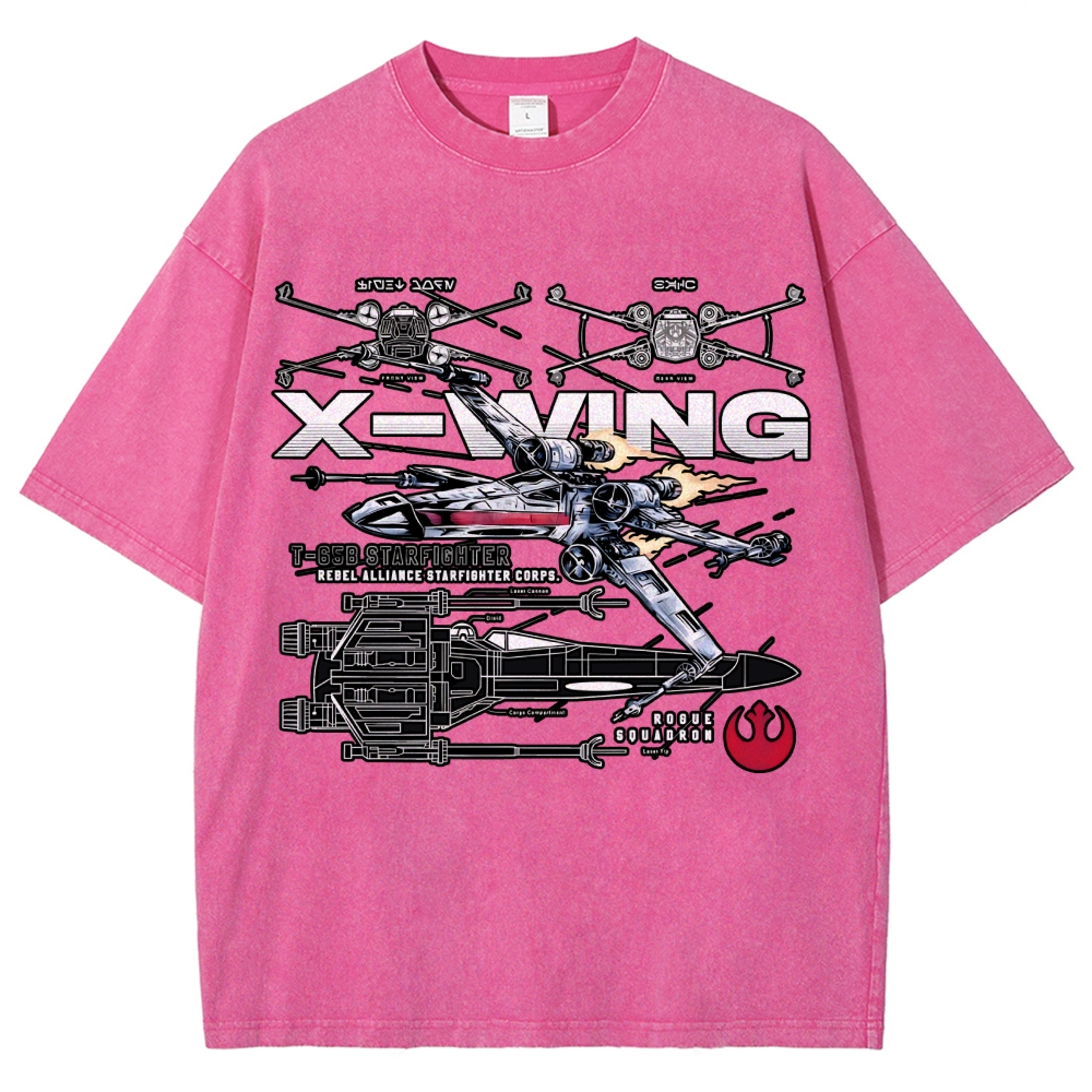 M-FALCON REBEL ALLIANCE Vintage Distressed T-shirt