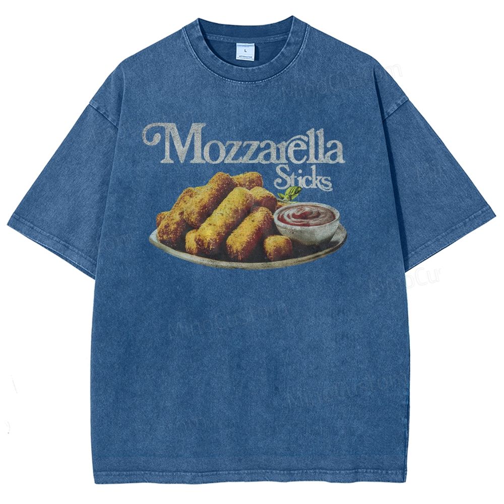 Mozzarella Sticks 90's Washed T-Shirt