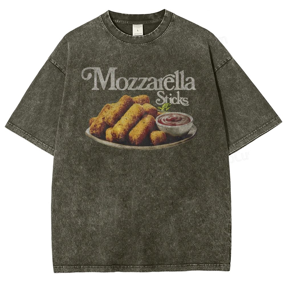 Mozzarella Sticks 90's Washed T-Shirt