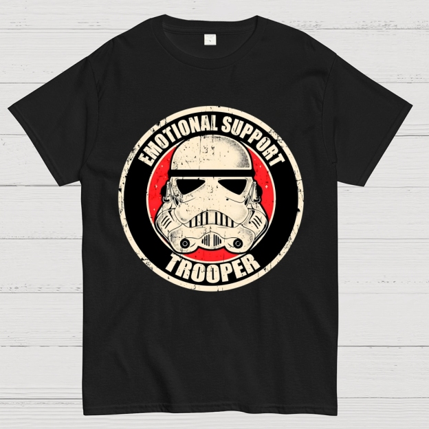 Emotional Support Trooper Geek T-Shirt
