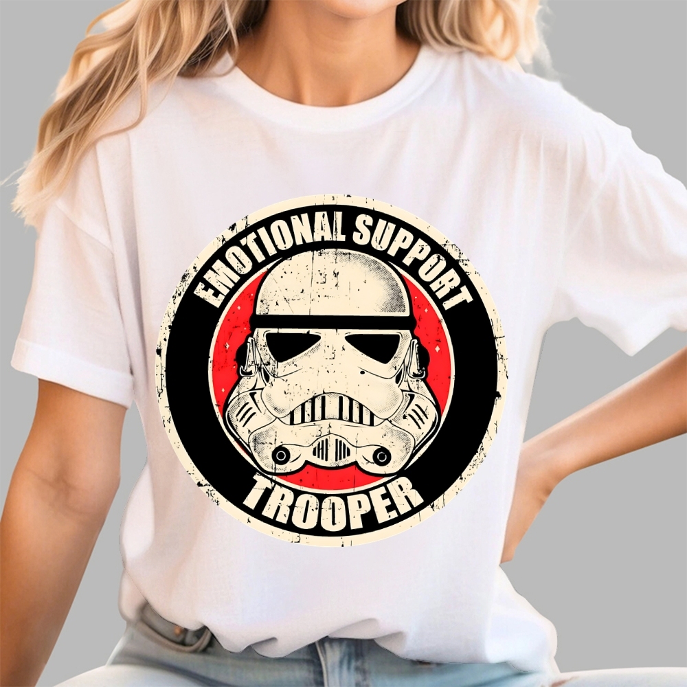 Emotional Support Trooper Geek T-Shirt