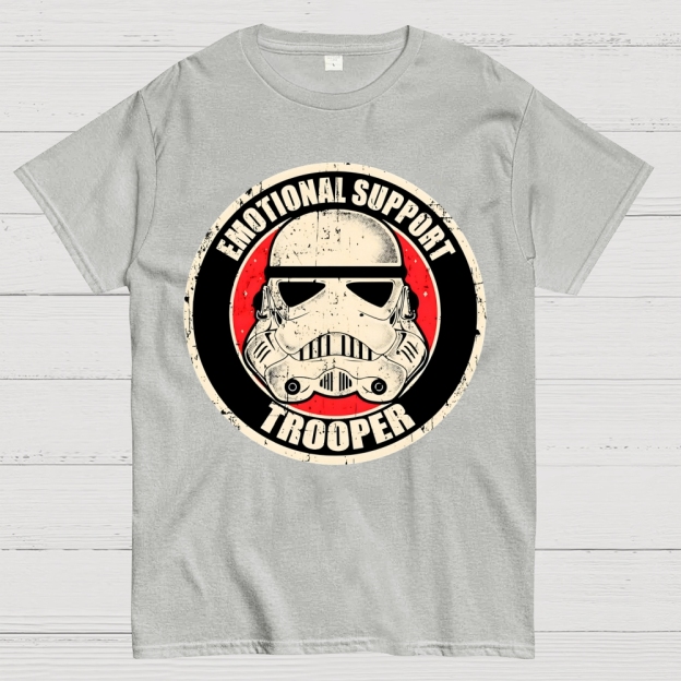 Emotional Support Trooper Geek T-Shirt