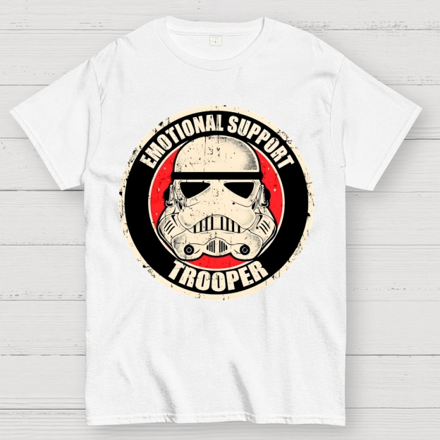 Emotional Support Trooper Geek T-Shirt