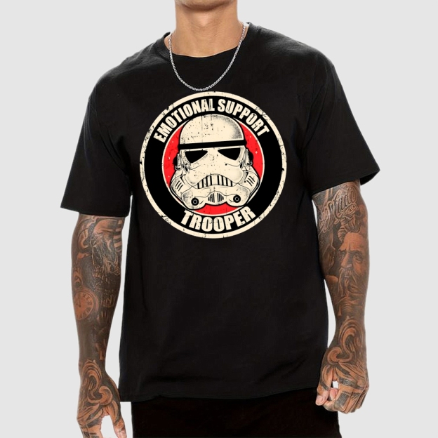 Emotional Support Trooper Geek T-Shirt