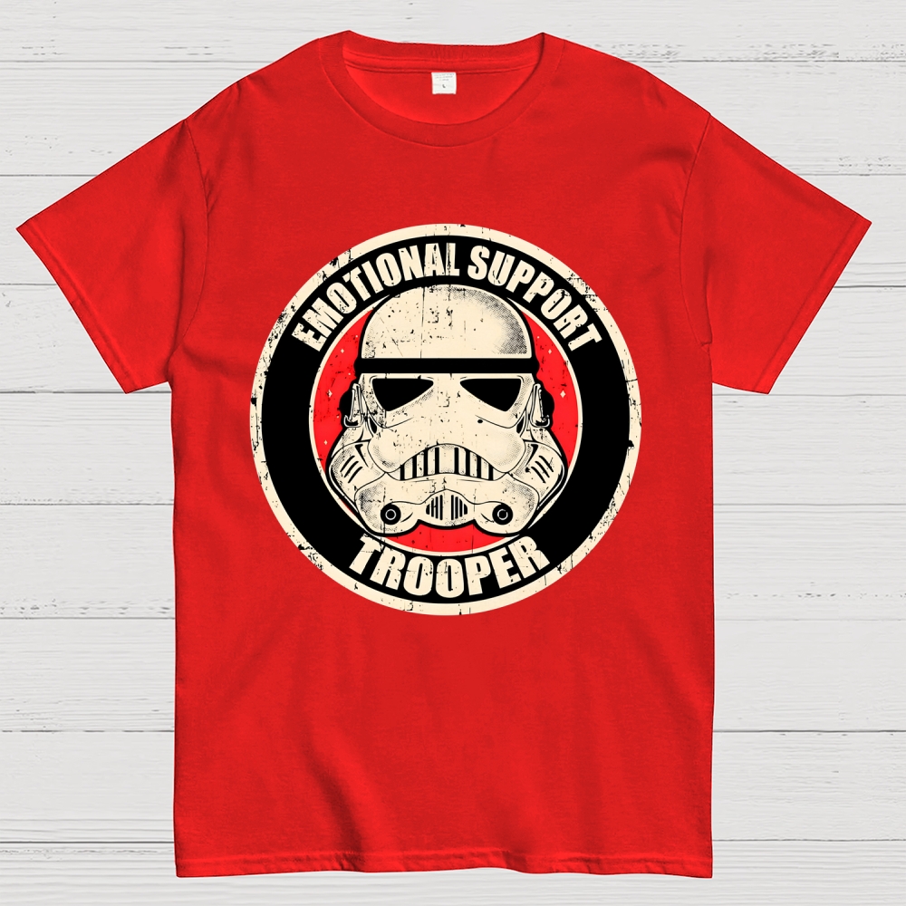 Emotional Support Trooper Geek T-Shirt