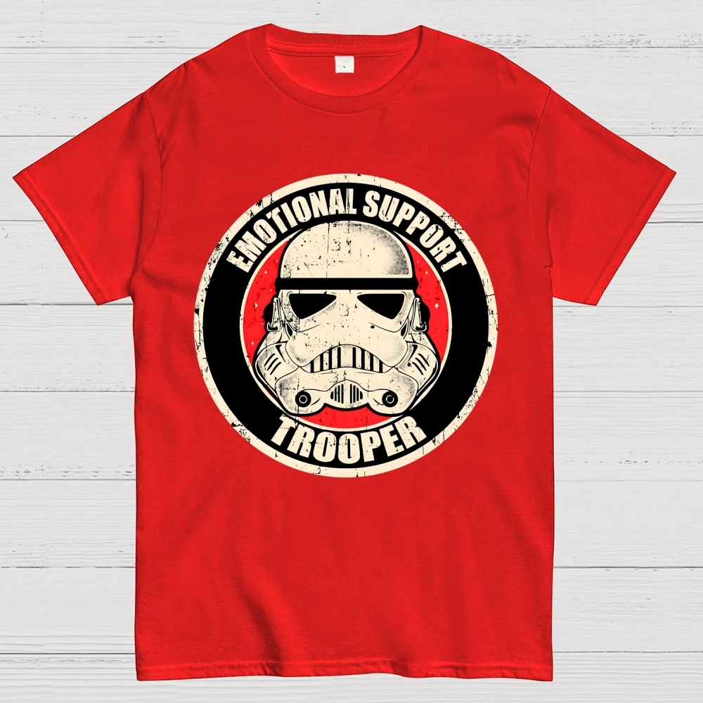 Emotional Support Trooper Geek T-Shirt