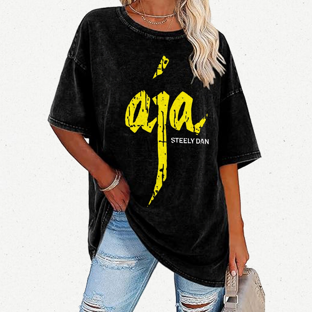 Steely Dan Aja Vintage Distressed T-shirt