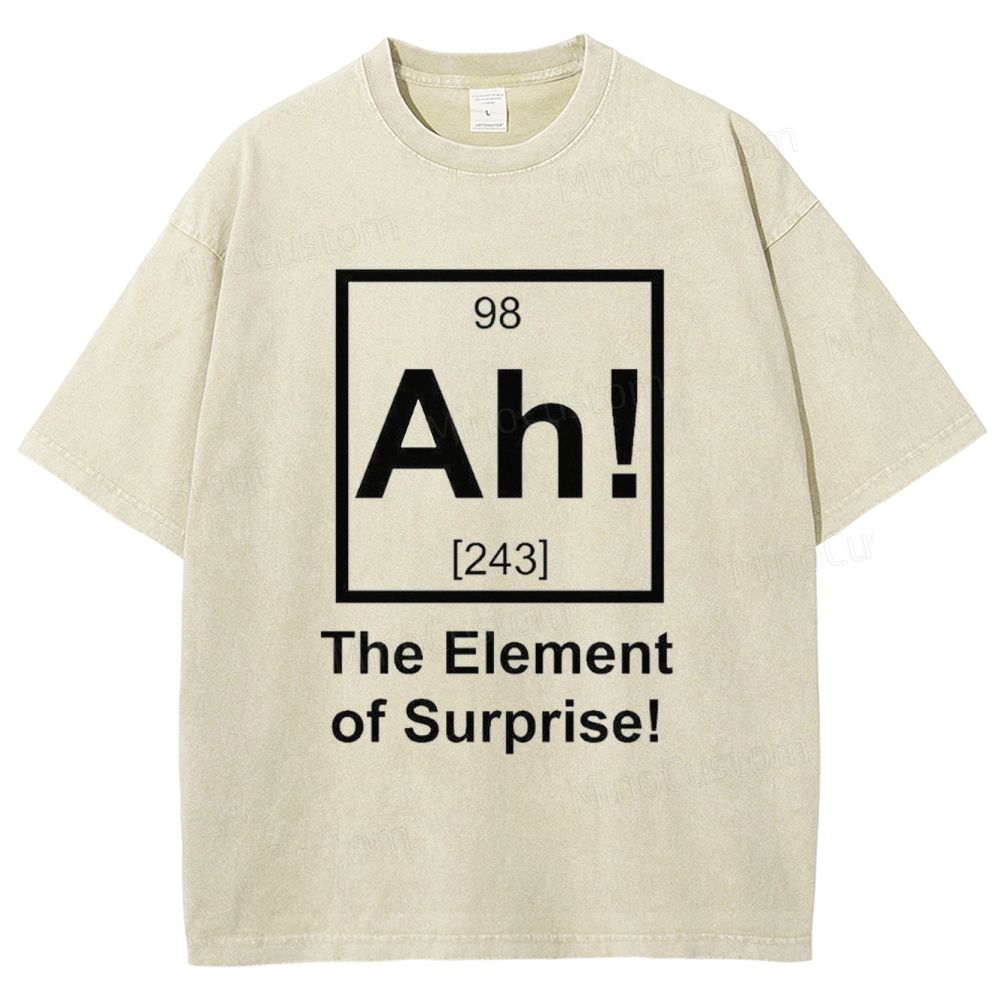 Washed with "Element of Surprise" Chemistry Graphic T - Shirt