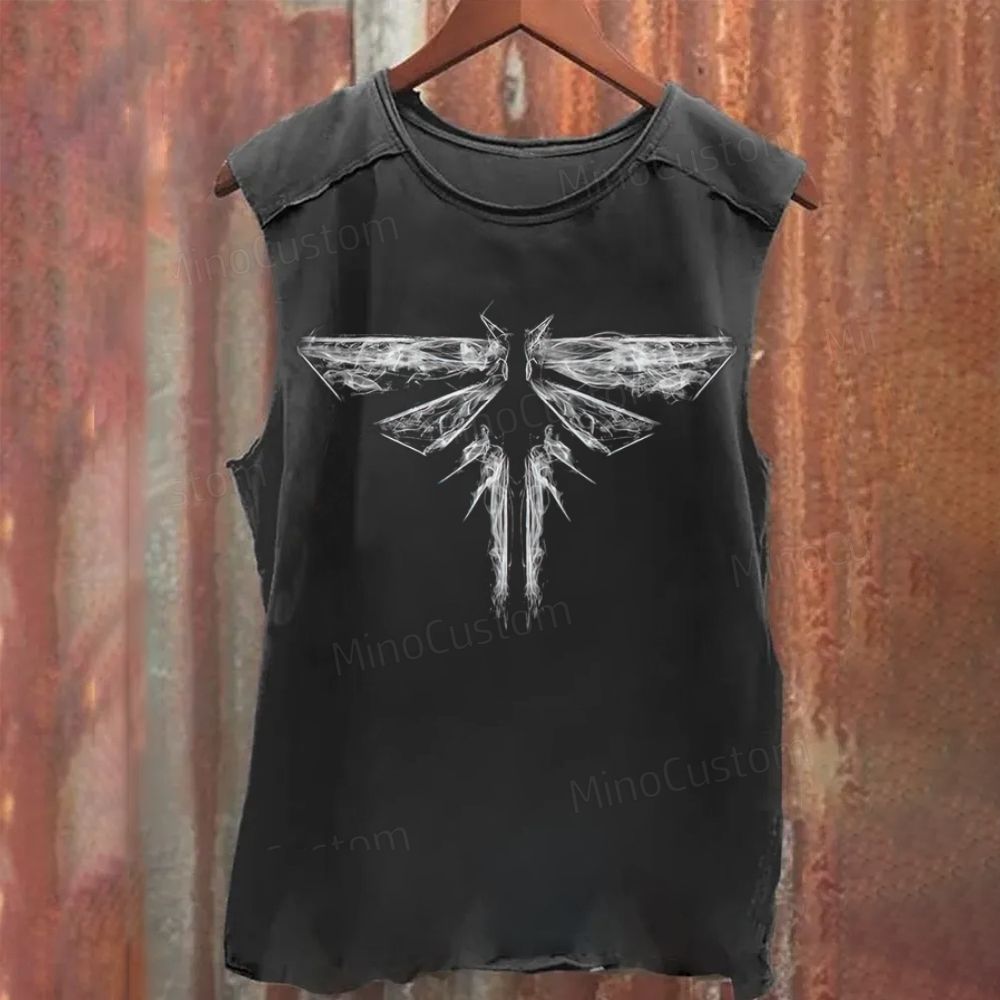  Smoky Fireflies Washed Tank Top