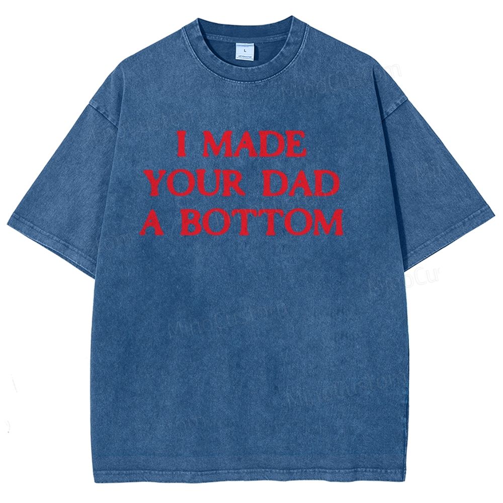 Y2K that will make your daddy's ass proud Washed T-Shirt 