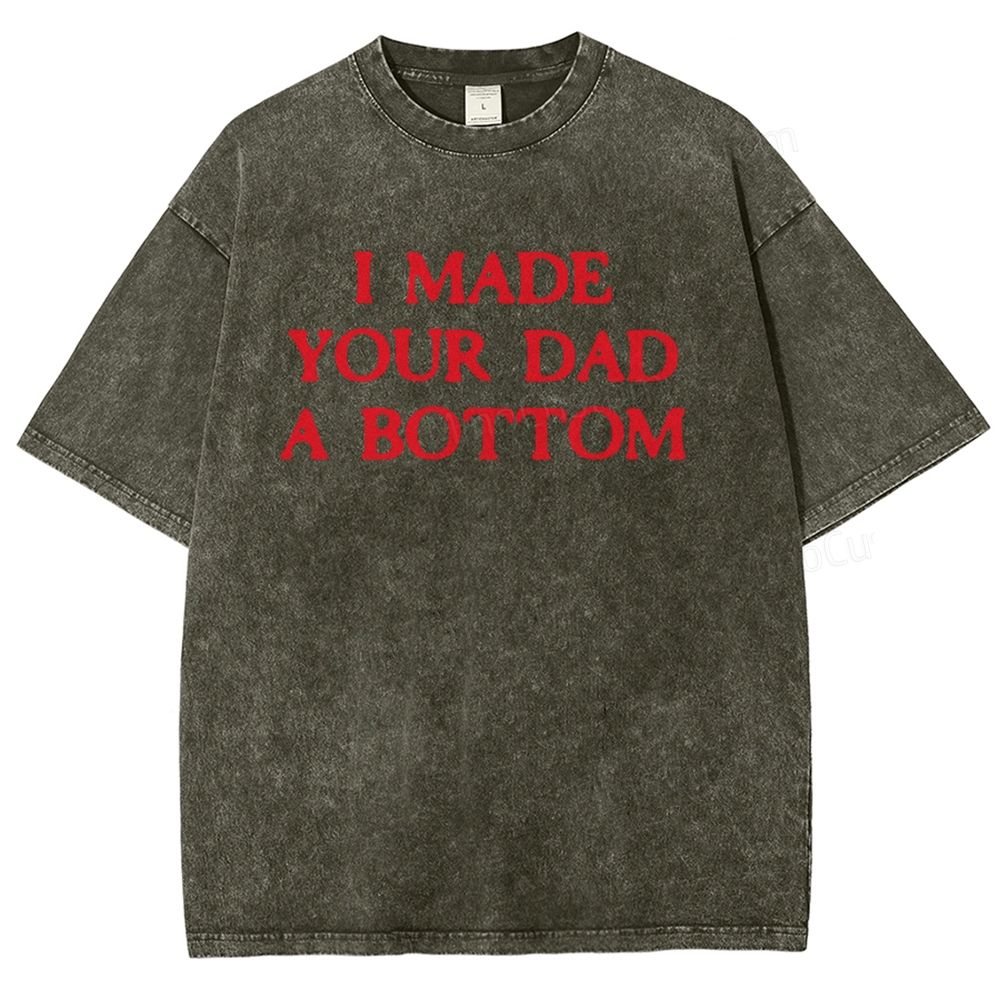 Y2K that will make your daddy's ass proud Washed T-Shirt 
