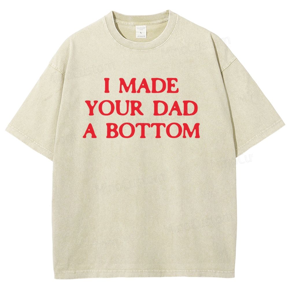 Y2K that will make your daddy's ass proud Washed T-Shirt 
