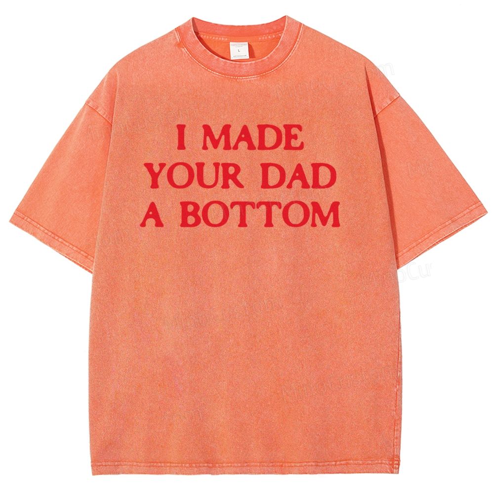 Y2K that will make your daddy's ass proud Washed T-Shirt 