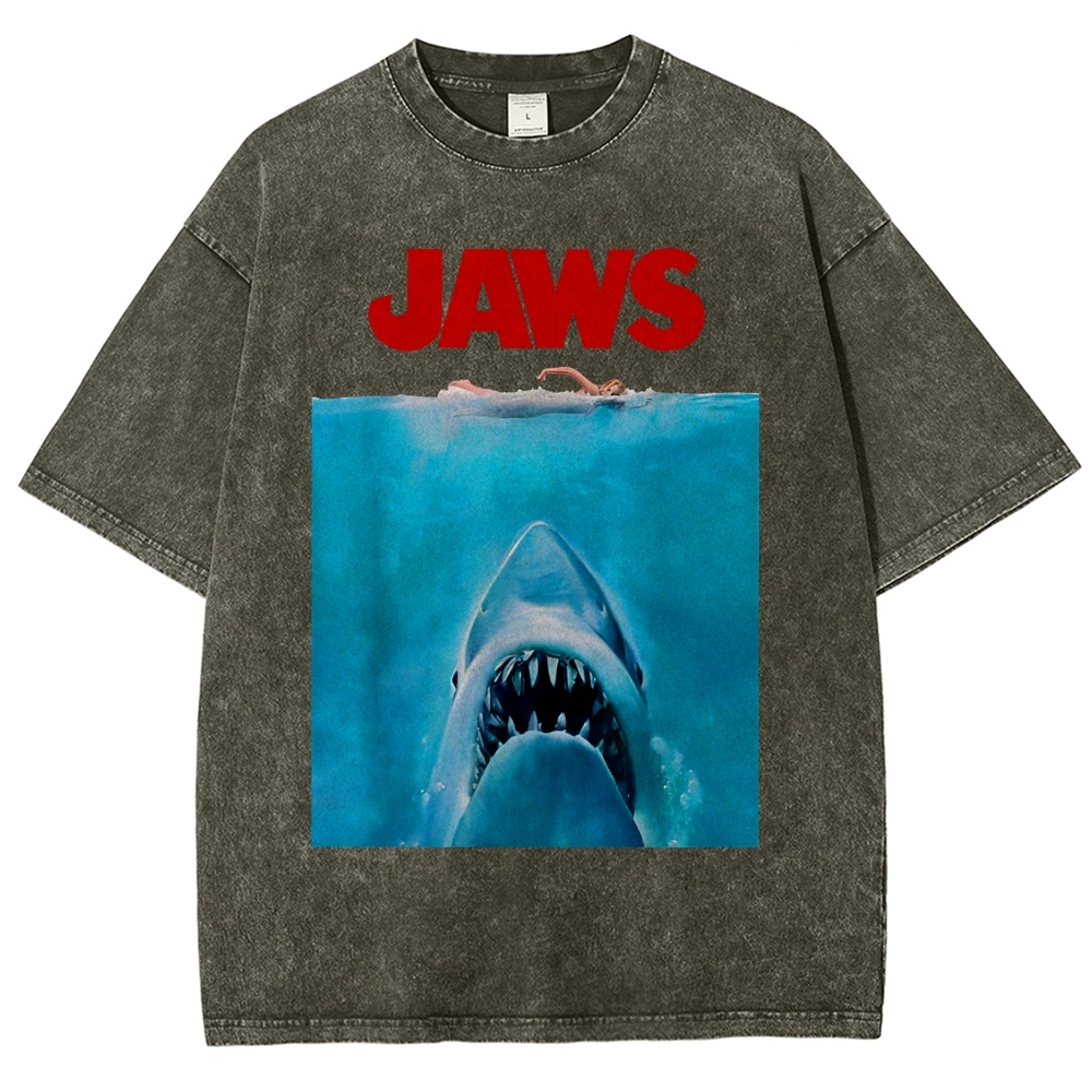 Jaws Oversize Vintage Distressed T-shirt