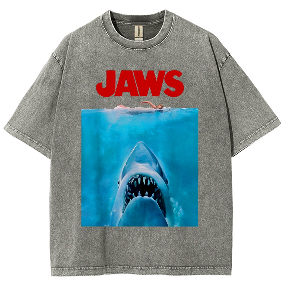 Jaws Oversize Vintage Distressed T-shirt