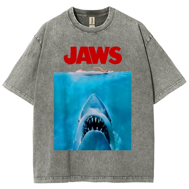 Jaws Oversize Vintage Distressed T-shirt