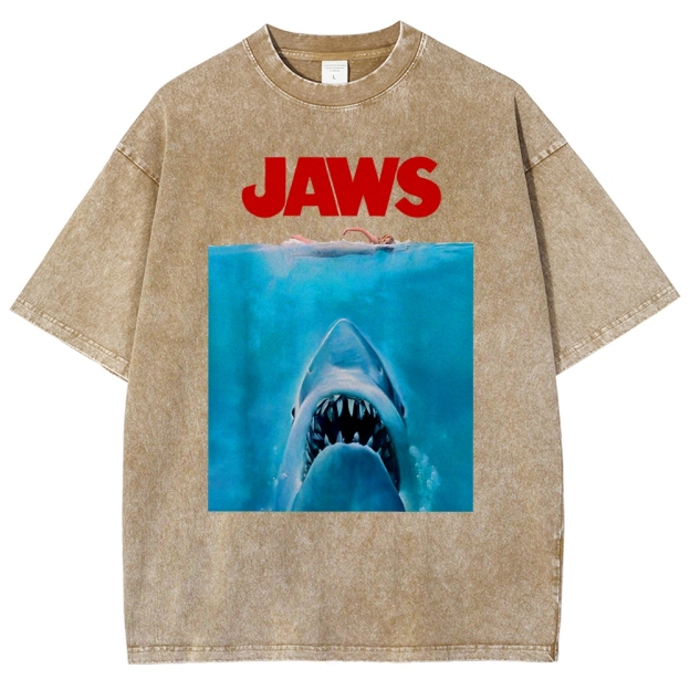 Jaws Oversize Vintage Distressed T-shirt