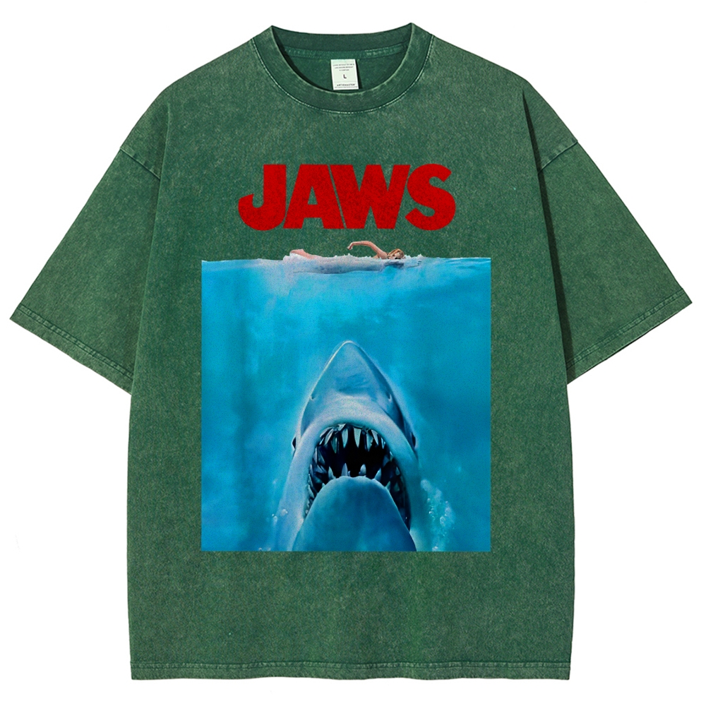 Jaws Oversize Vintage Distressed T-shirt