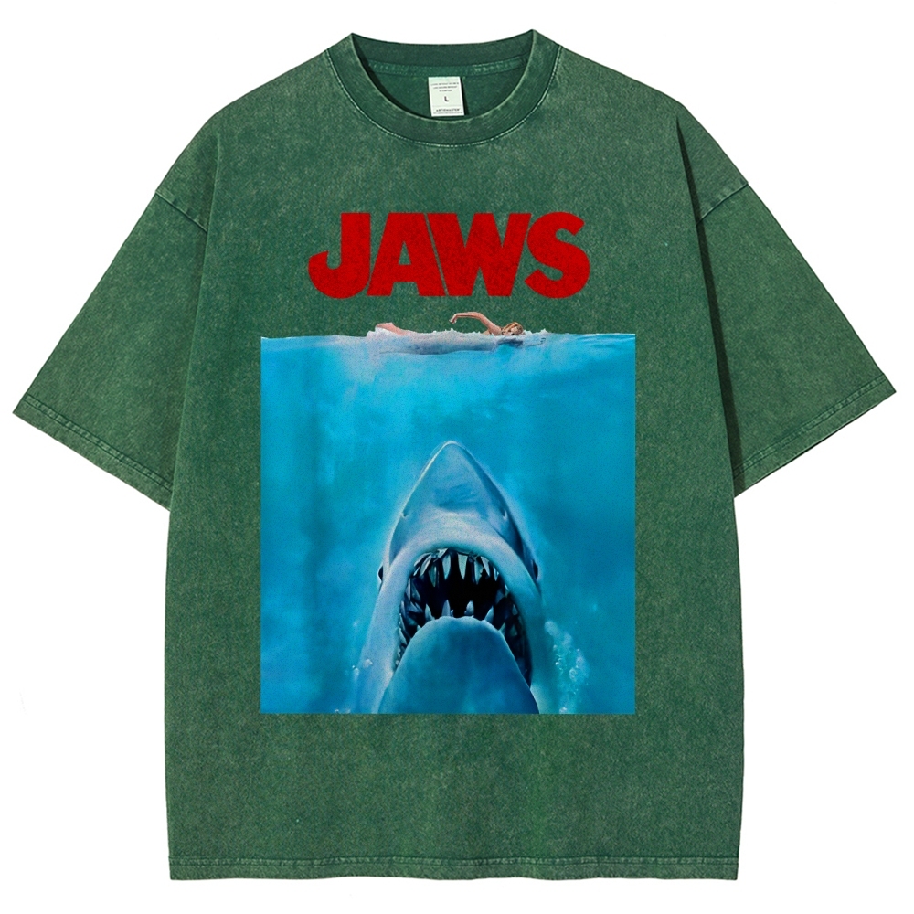 Jaws Oversize Vintage Distressed T-shirt