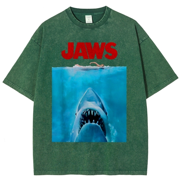 Jaws Oversize Vintage Distressed T-shirt