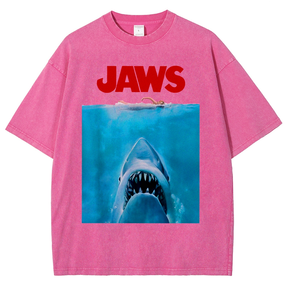 Jaws Oversize Vintage Distressed T-shirt