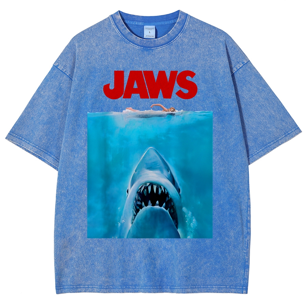 Jaws Oversize Vintage Distressed T-shirt