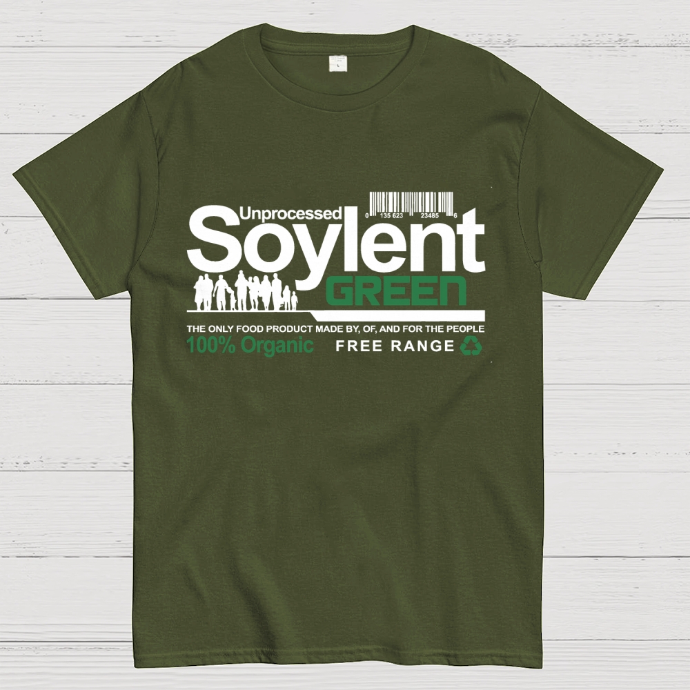 Unprocessed Soylent Green Geek T-Shirt