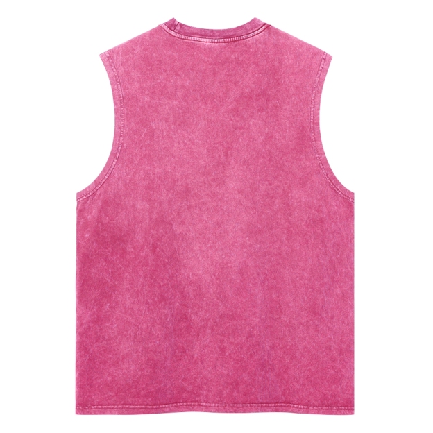 Vintage Rock Dog Drummer Graphic Tank Top