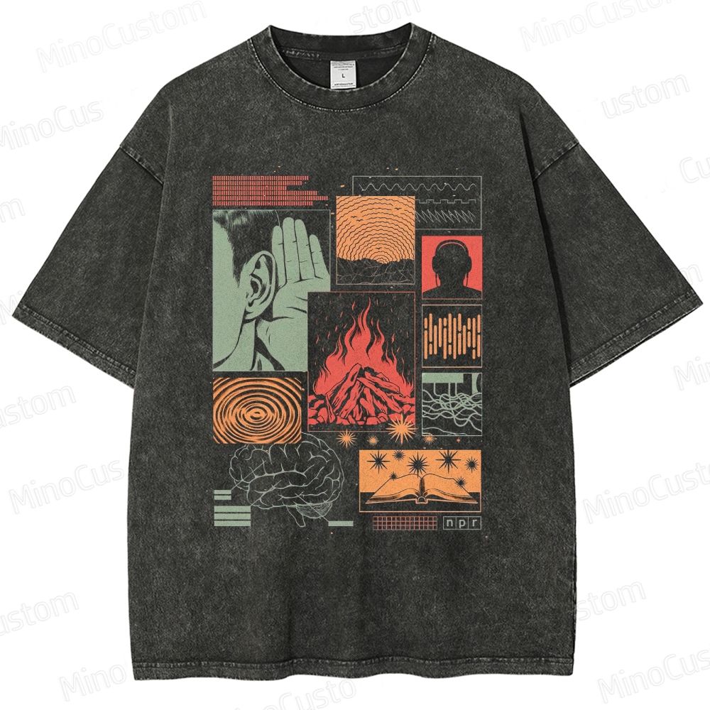 Listen Washed T-Shirt