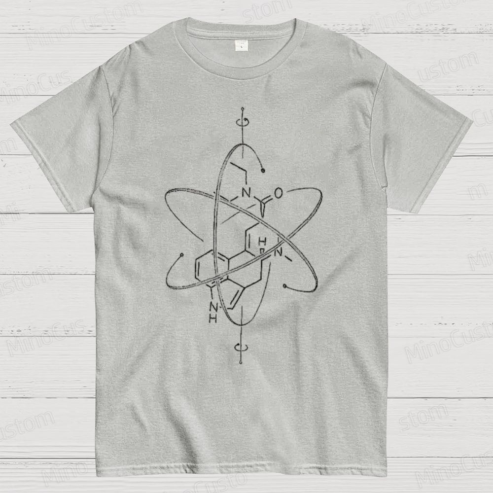 Atomic Structure Chemistry Graphic T - Shirt