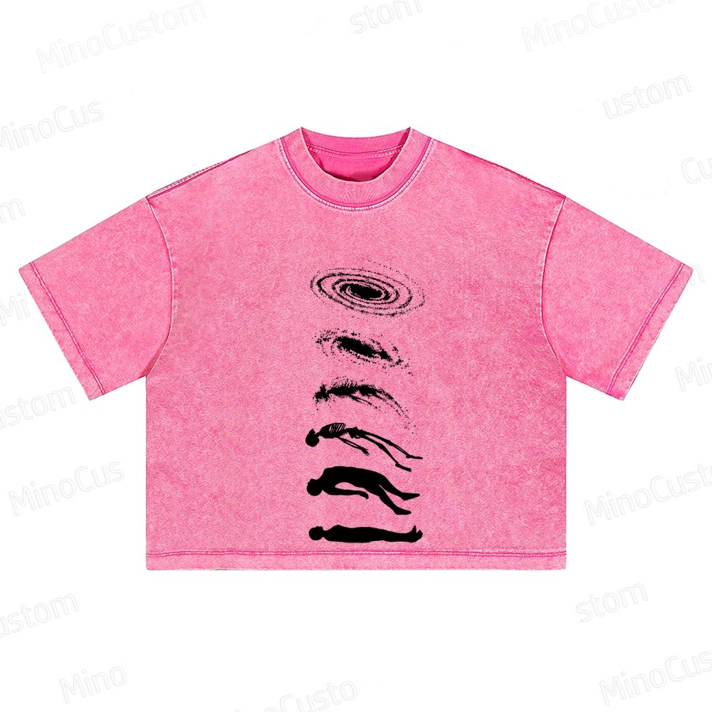 Cosmic Graphic Crop Top