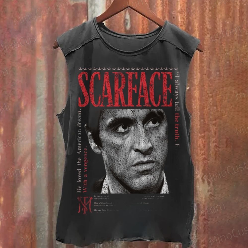 Scarface Movie Graphic Tank Top