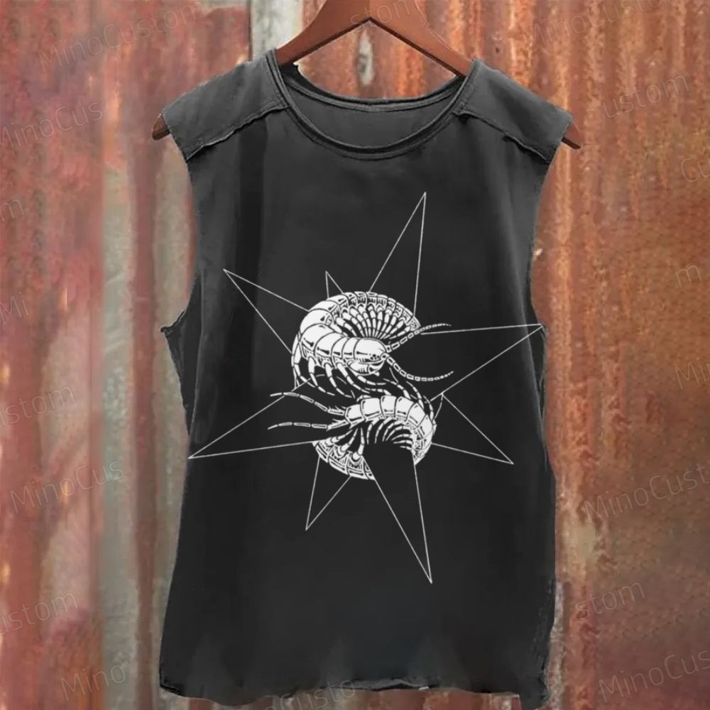 "Arthropod & Star" Gothic Graphic Tank Top