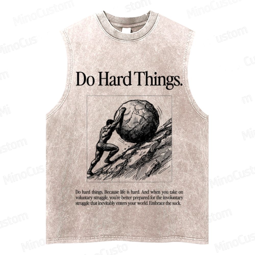“Do Hard Things” Vintage Tank Top