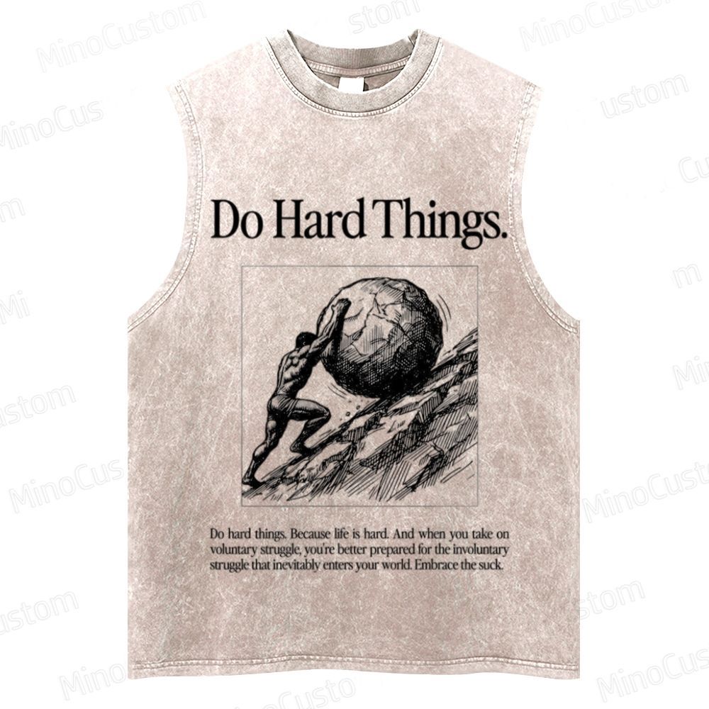 “Do Hard Things” Vintage Tank Top
