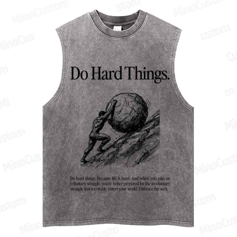 “Do Hard Things” Vintage Tank Top
