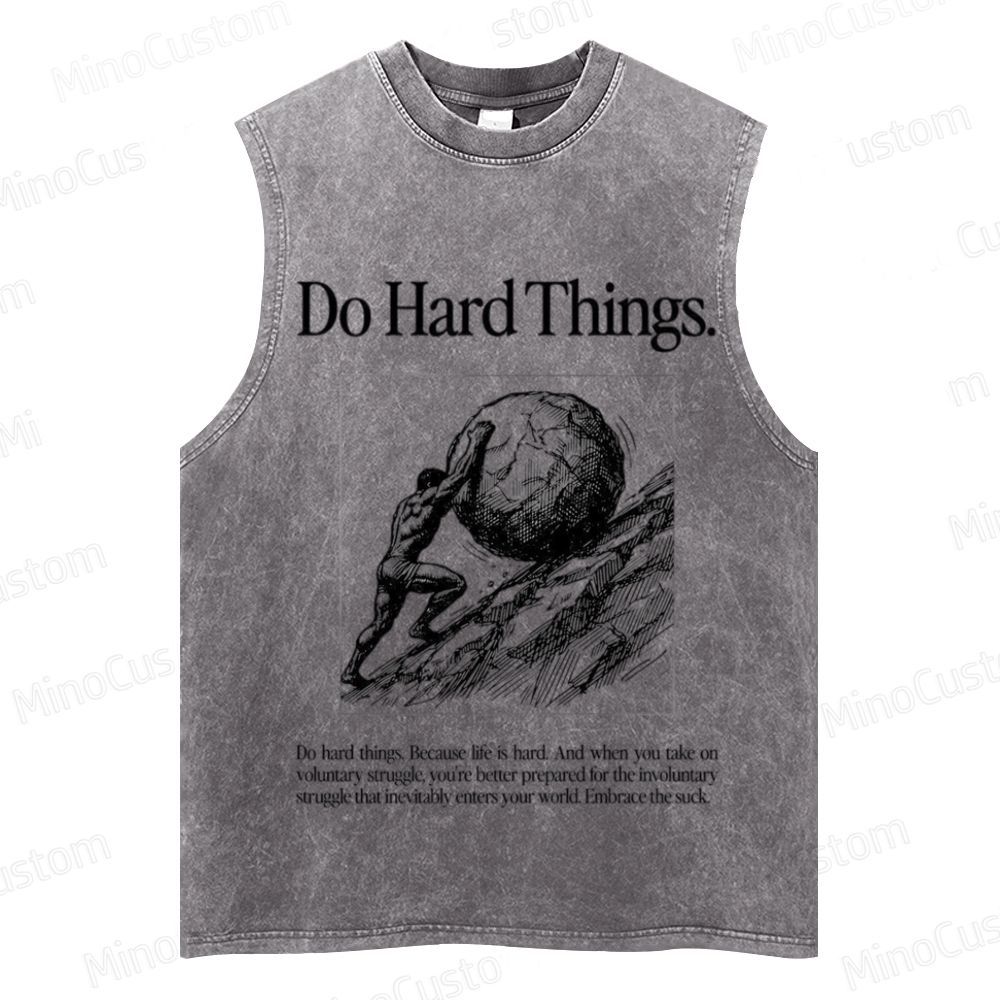 “Do Hard Things” Vintage Tank Top