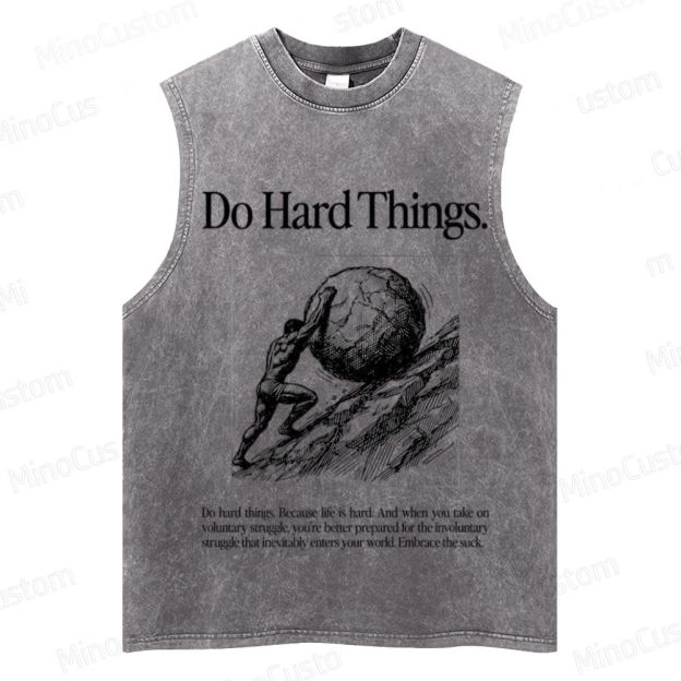 “Do Hard Things” Vintage Tank Top